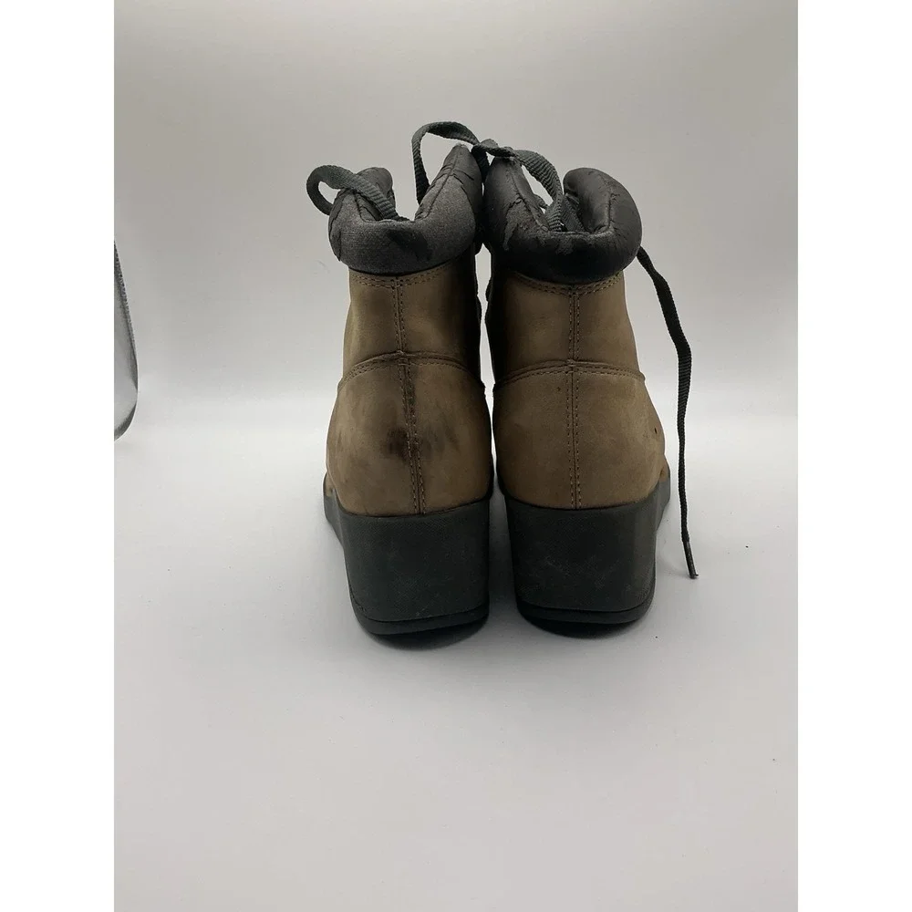 Caterpillar Shahar Women's Boots US 6 Tan Nubuck Lace-Up Ankle
